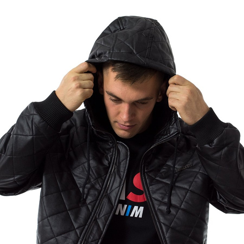 Kurtka zimowa Mass Denim jacket Flyer Quilted black