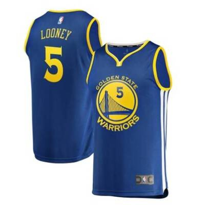 Fanatics Replica Jersey NBA Icon Edition Golden State Warriors Kevon Looney blue