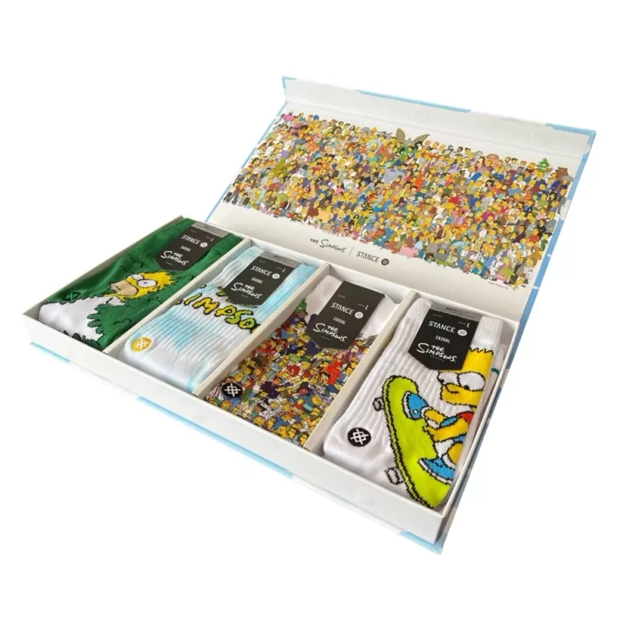Stance socks The Simpsons Set box multicolor (4pcs.)