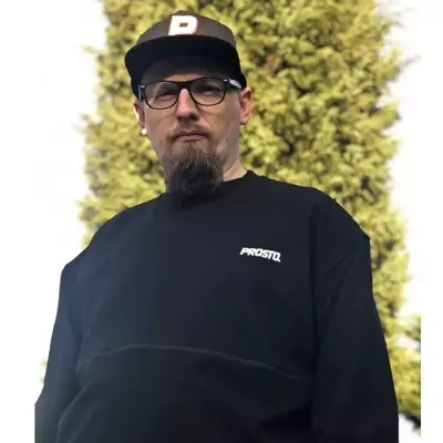 Prosto Klasyk bluza męska crewneck Redner black