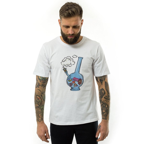 Oddity t-shirt Magic Mushroooms white