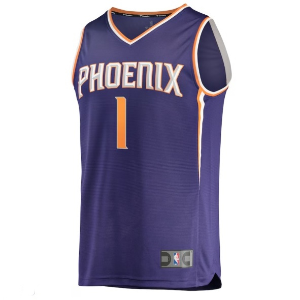 Fanatics koszulka koszykarska Replica Jersey NBA Icon Edition Phoenix Suns Devin Booker purple (kolekcja młodzieżowa)  