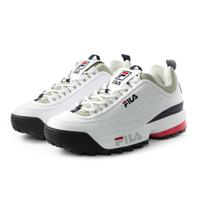 Buty męskie Fila Disruptor CB Low white (1010707.1FG)