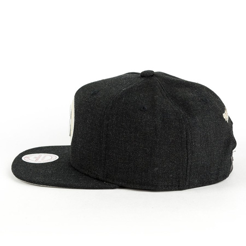 Czapka Mitchell and Ness snapback Team Heather Brooklyn Nets black