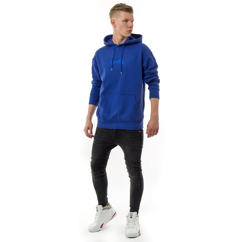 Bluza męska Levi's® Skateboarding hoody Relaxed Graphic Hoodie SSNL Babytab Tec royal blue (72632-0013)