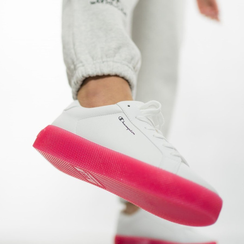 Champion Legacy Low Cut Shoe Era Leather TRS white / pink (S11245-WW006)