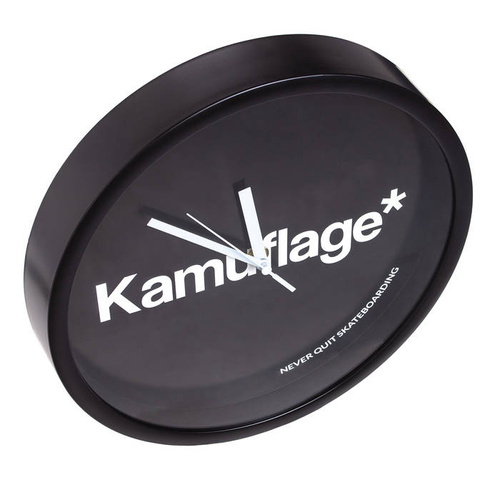 Kamuflage* clock Time Is Money black