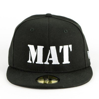 MAT Wear x New Era czapka z daszkiem 59FIFTY fitted cap MAT Script black