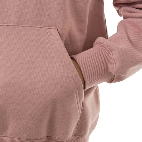 Bluza męska z kapturem Carhartt WIP Hooded Carhartt Sweat blush / black