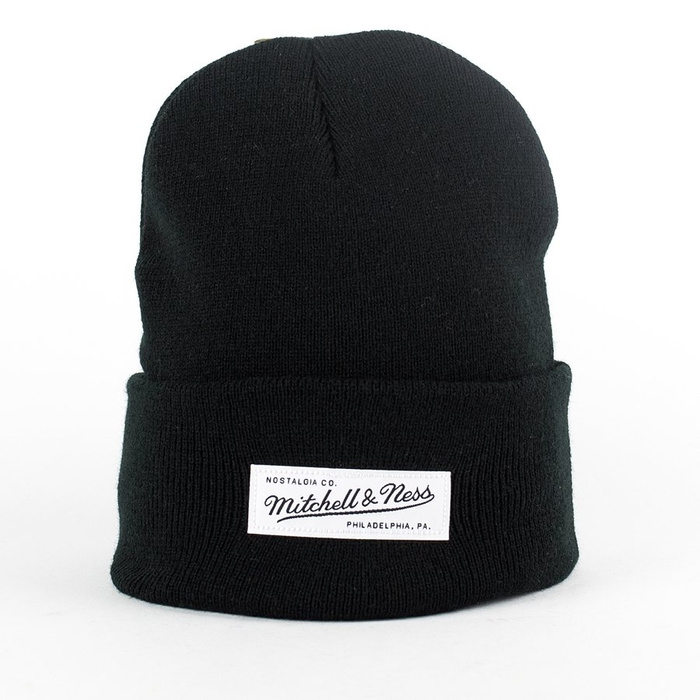 Mitchell and Ness Cuffed Knit Nostlagia M&N black