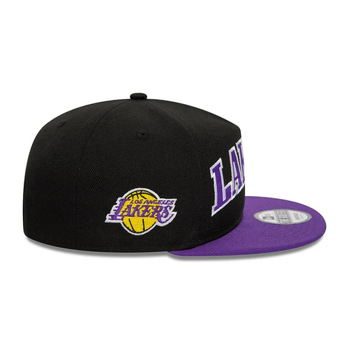 New Era Snapback NBA Golfer Los Angeles Lakers black-purple