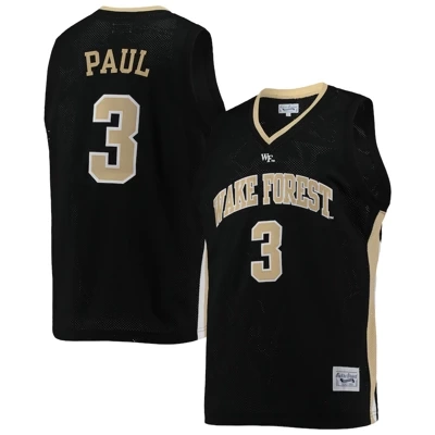 Retro Brand NCAA Jersey Wake Forest Demon Deacons Chris Paul black