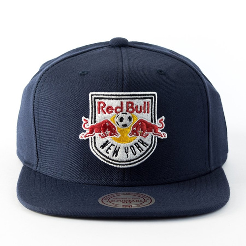 Czapka Mitchell and Ness snapback Wool Solid New York Red Bulls navy