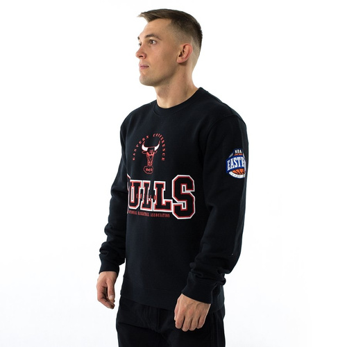 Mitchell and Ness sweatshirt crewneck Technical Foul Chicago Bulls black