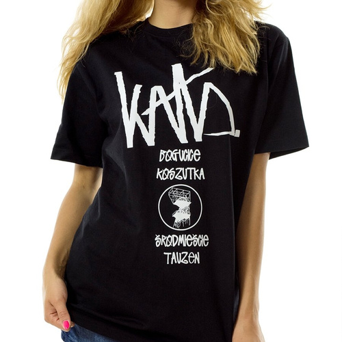 Melanżowe Akcesoria Tekstylne t-shirt WMNS Kato Tour black