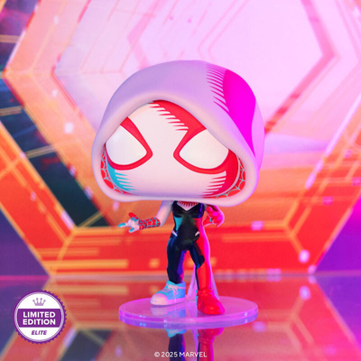 Funko Pop figurka kolekcjonerska Spider Gwen Across The Spiderverse Deco Elite edycja limitowana 7500szt.