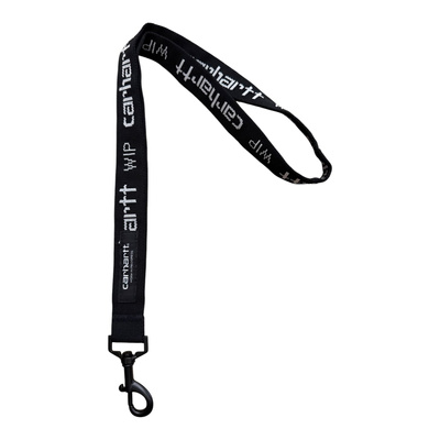 Carhartt WIP smycz do kluczy Script Lanyard SS25 black