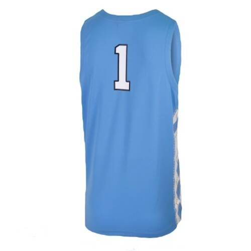 Jordan Jersey NCAA North Carolina Tar Heels No.1 blue