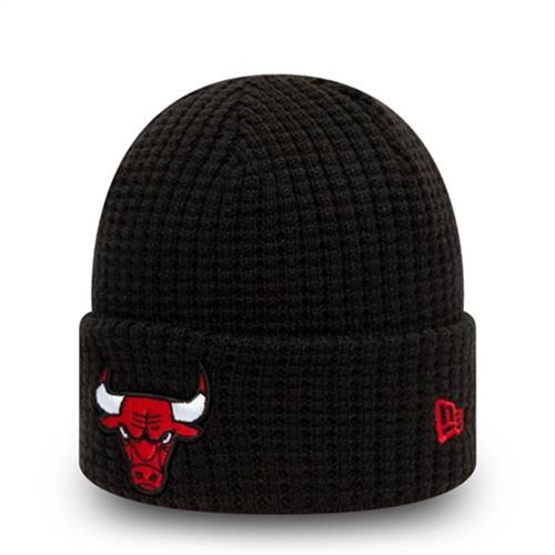 New Era beanie NBA Team Waffle Cuff Chicago Bulls black