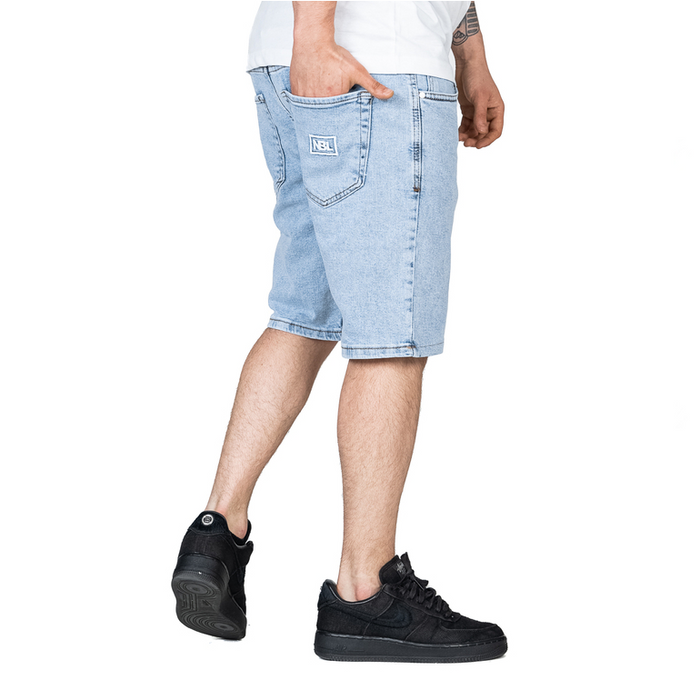 NewBadLine krótkie spodnie męskie Jeans Icon Light 3735 blue 