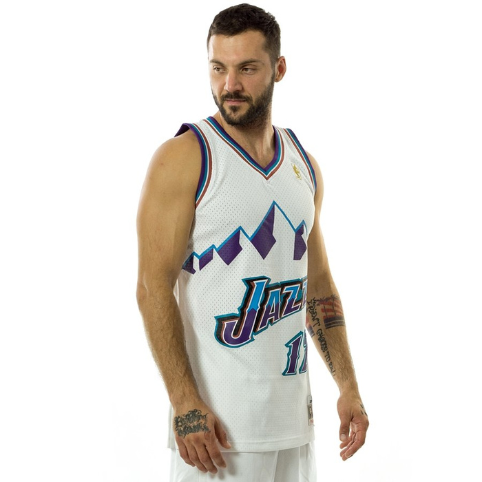 Mitchell and Ness swingman jersey Utah Jazz John Stockton 1996-97 white