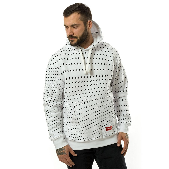 Bluza męska Alkopoligamia hoody Loveyourlife.Goodtrip white 