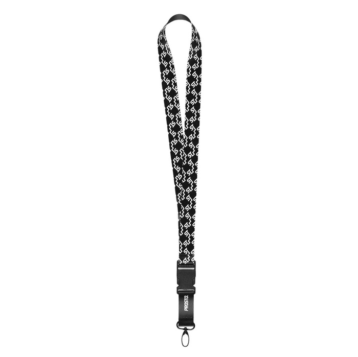 Prosto Klasyk smycz do kluczy Drei Key Lanyard black