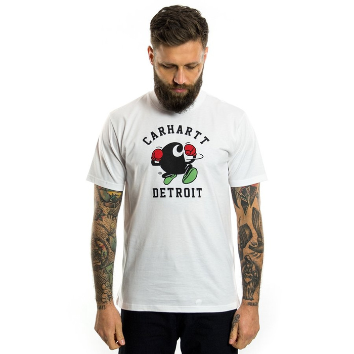 Koszulka męska Carhartt WIP t-shirt Boxing white