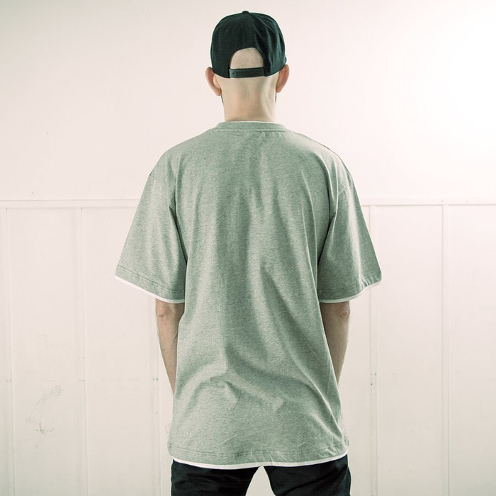 Koszulka MLimited t-shirt Leather Patch Grey