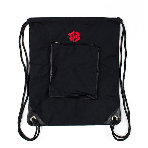 Worek Jungmob gymbag Rose black