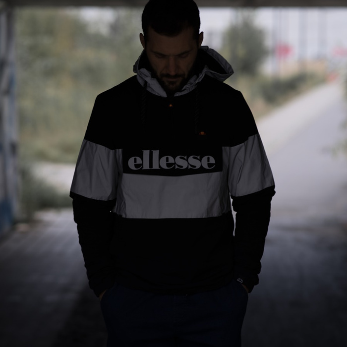 Kurtka męska Ellesse jacket Sirian black / reflective