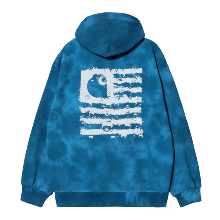 Carhartt WIP sweatshirt Hooded Chromo Sweat white / amalfi chromo