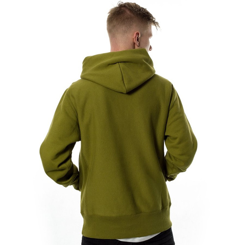 Bluza męska Champion Reverse Weave hoody Emb. Script Logo khaki (212574/F19/GS543)
