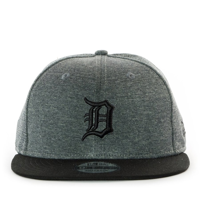 New Era snapback Detroit Tigers grey heather / black