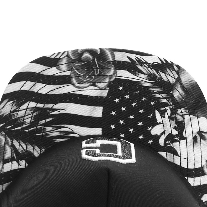 Czapka Cayler and Sons snapback Cee Flagged black / white