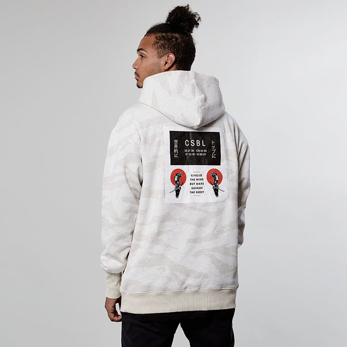 Cayler and Sons CSBL Edo Half-Zip Hoody creme