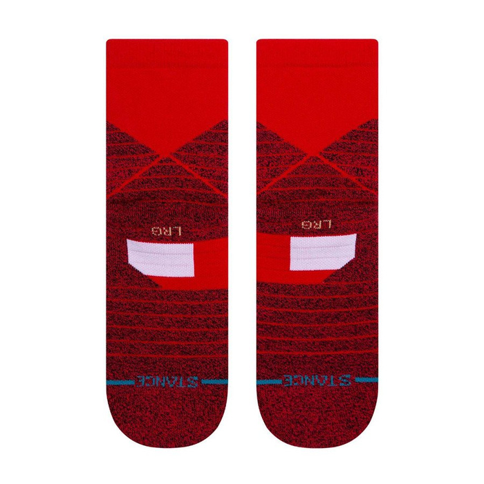 Stance socks Performance Basketball Hoops Icon QTR red