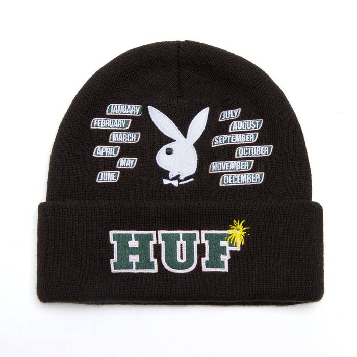HUF x Playboy czapka zimowa Months black