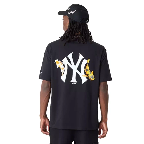 New Era koszulka męska Fish Graphic MLB New York Yankees black