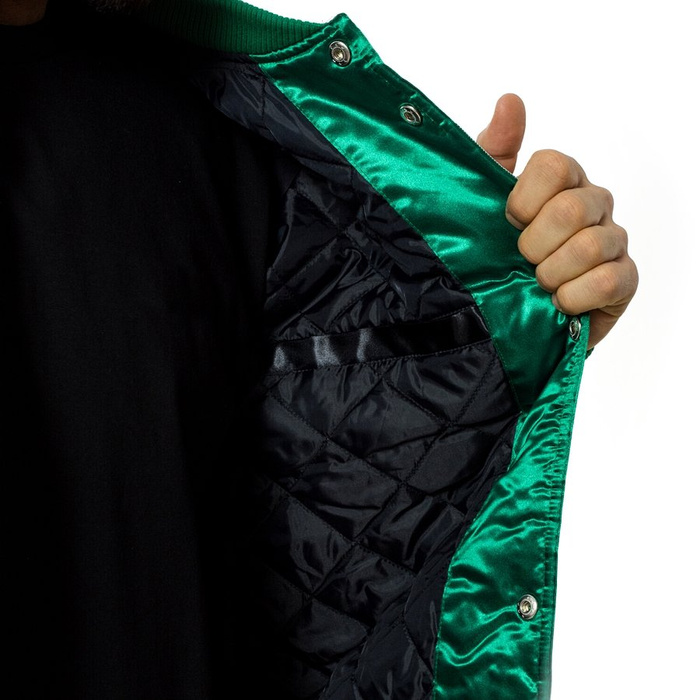 Mitchell and Ness NBA Tough Season Satin Jacket Boston Celtics