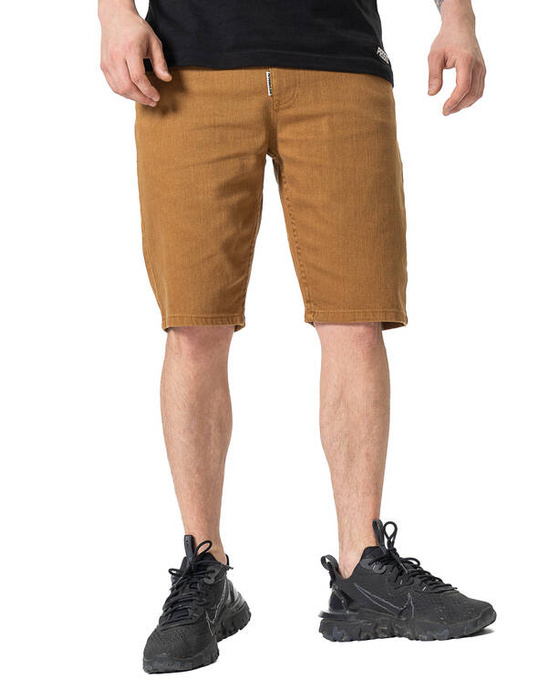 NewBadLine krótkie spodnie męskie materiałowe Icon 3932 brown
