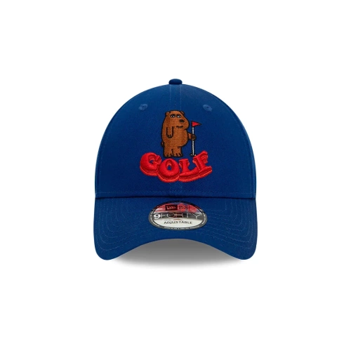 New Era cap 9FORTY Strapback Bear Golf navy