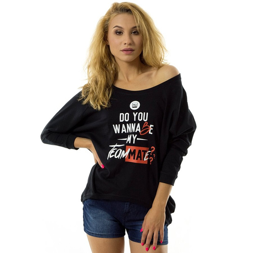 MAT Wear WMNS Oversize Tee TeamMATe black