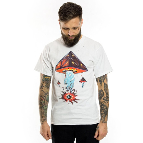 HUF t-shirt Doomsday white