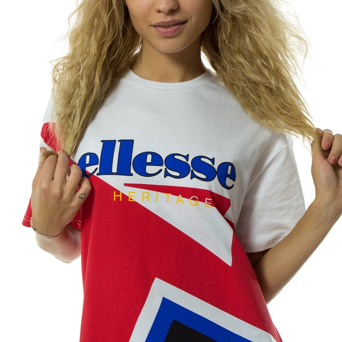 Koszulka damska Ellesse oversize t-shirt Belepano optic white