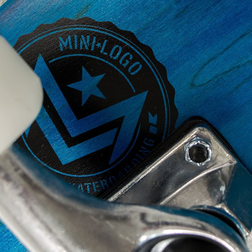 Skateboard Mini Logo Birch 13 K20 Chevron Stamp blue