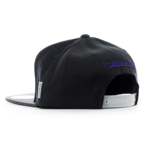 Mitchell and Ness snapback Reflective Duo Toronto Raptors black / grey
