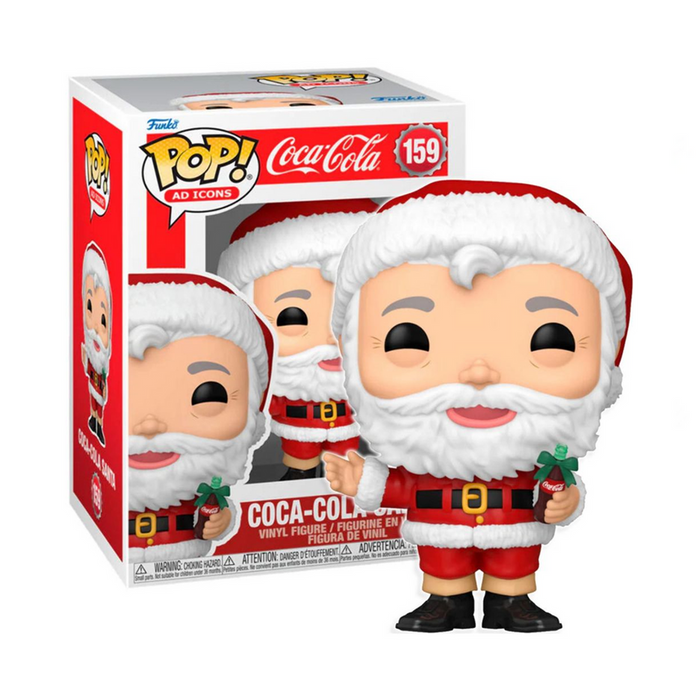Funko Pop figurka kolekcjonerska Coca Cola 90s Santa