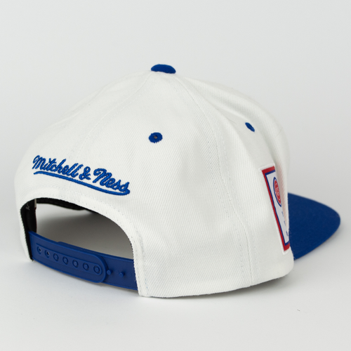 Czapka Mitchell and Ness Detroit Pistons snapback Championship Pack 1989&1990 Titles white / royall (VP02Z)