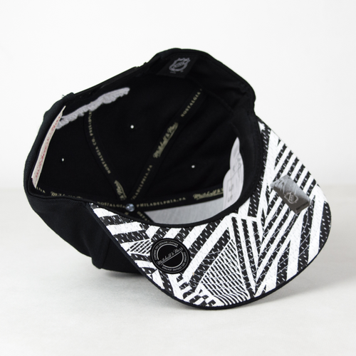 Czapka Mitchell and Ness Anaheim Mighty Ducks snapback Geo Tech black